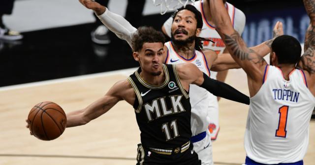 世界杯app下载-初登季后赛却展现大将之风 特雷·杨在鏖战中成长